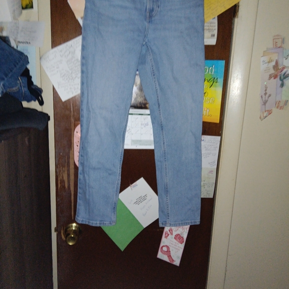 EVERLANE the original cheeky jean BLUE 26 cropped - Picture 8 of 12